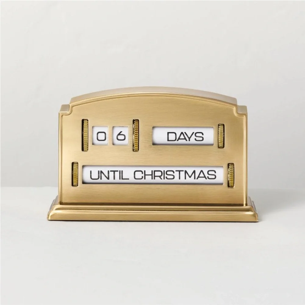 HEARTH & HAND NWT brass advent calendar
